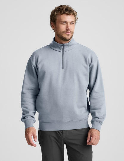 Beyond Yoga LuxeFleece Mens Half Zip Pullover