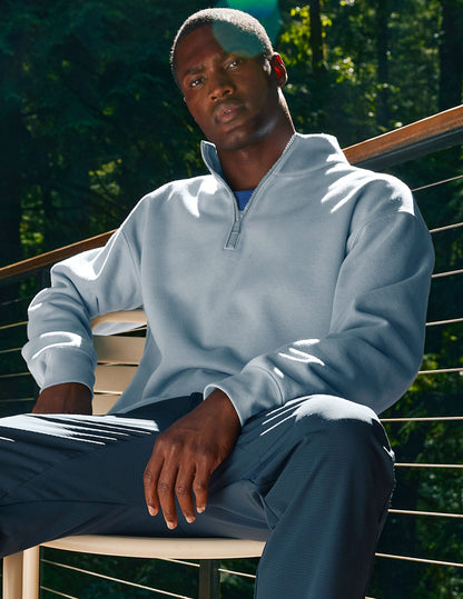 Beyond Yoga LuxeFleece Mens Half Zip Pullover