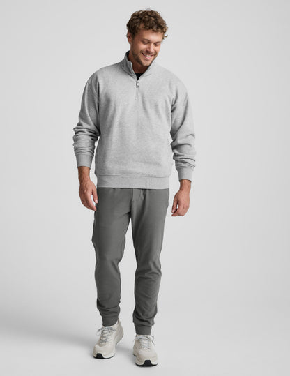 Beyond Yoga LuxeFleece Mens Half Zip Pullover
