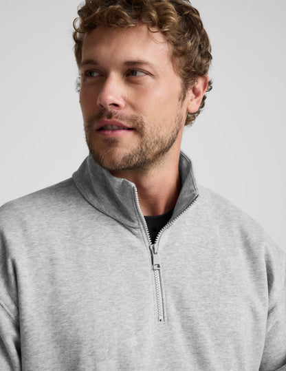Beyond Yoga LuxeFleece Mens Half Zip Pullover