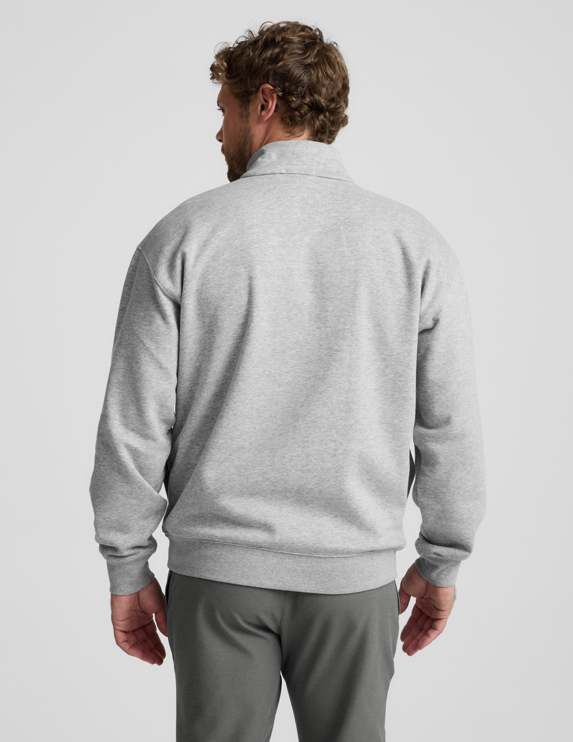 Beyond Yoga LuxeFleece Mens Half Zip Pullover