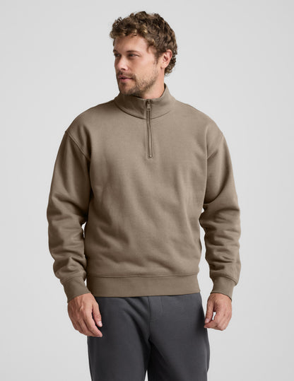 Beyond Yoga LuxeFleece Mens Half Zip Pullover