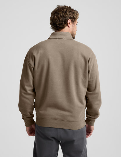 Beyond Yoga LuxeFleece Mens Half Zip Pullover