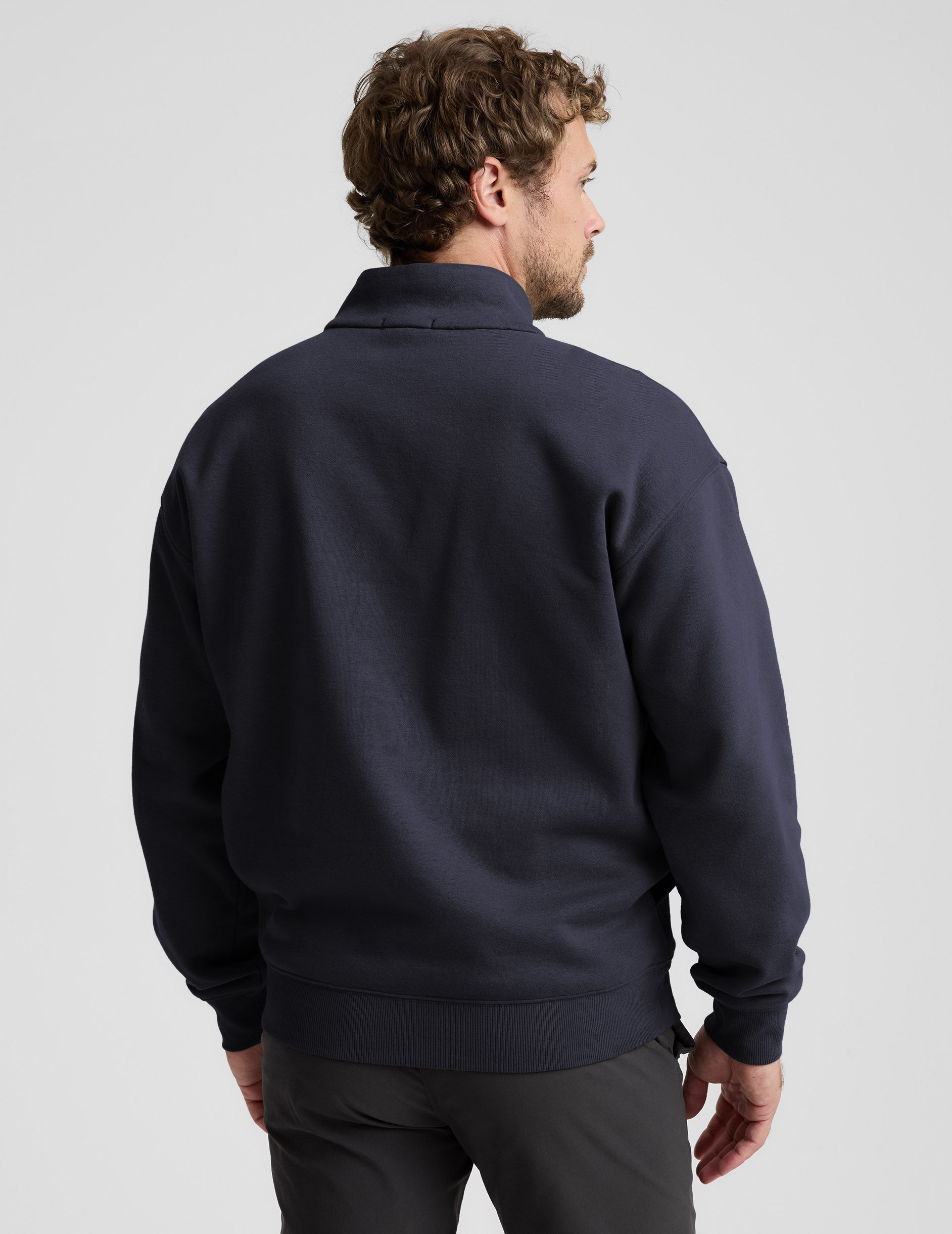 Beyond Yoga LuxeFleece Mens Half Zip Pullover
