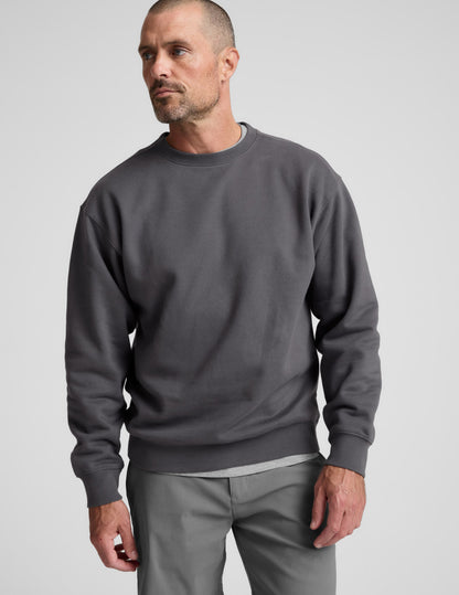 Beyond Yoga LuxeFleece Mens Crewneck Pullover