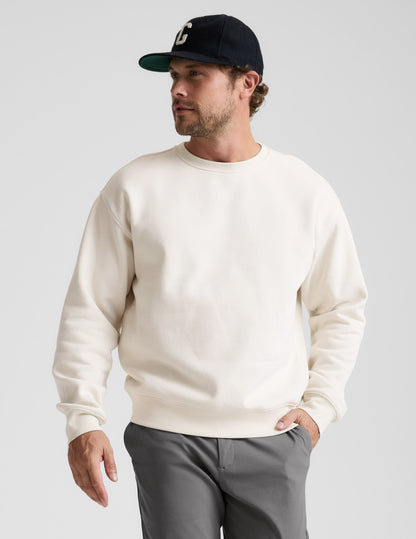 Beyond Yoga LuxeFleece Mens Crewneck Pullover