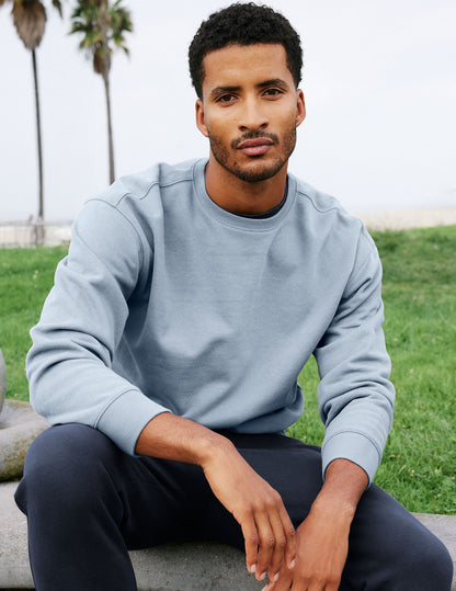 Beyond Yoga LuxeFleece Mens Crewneck Pullover