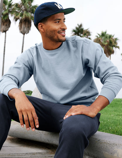 Beyond Yoga LuxeFleece Mens Crewneck Pullover