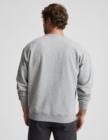 Beyond Yoga LuxeFleece Mens Crewneck Pullover