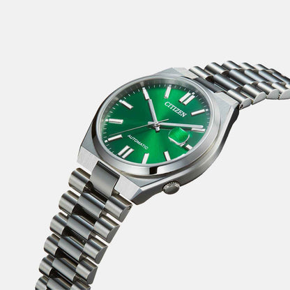 Citizen Tsuyosa Men Automatic Green Dial Analog Stainless Steel Nj0150-81X