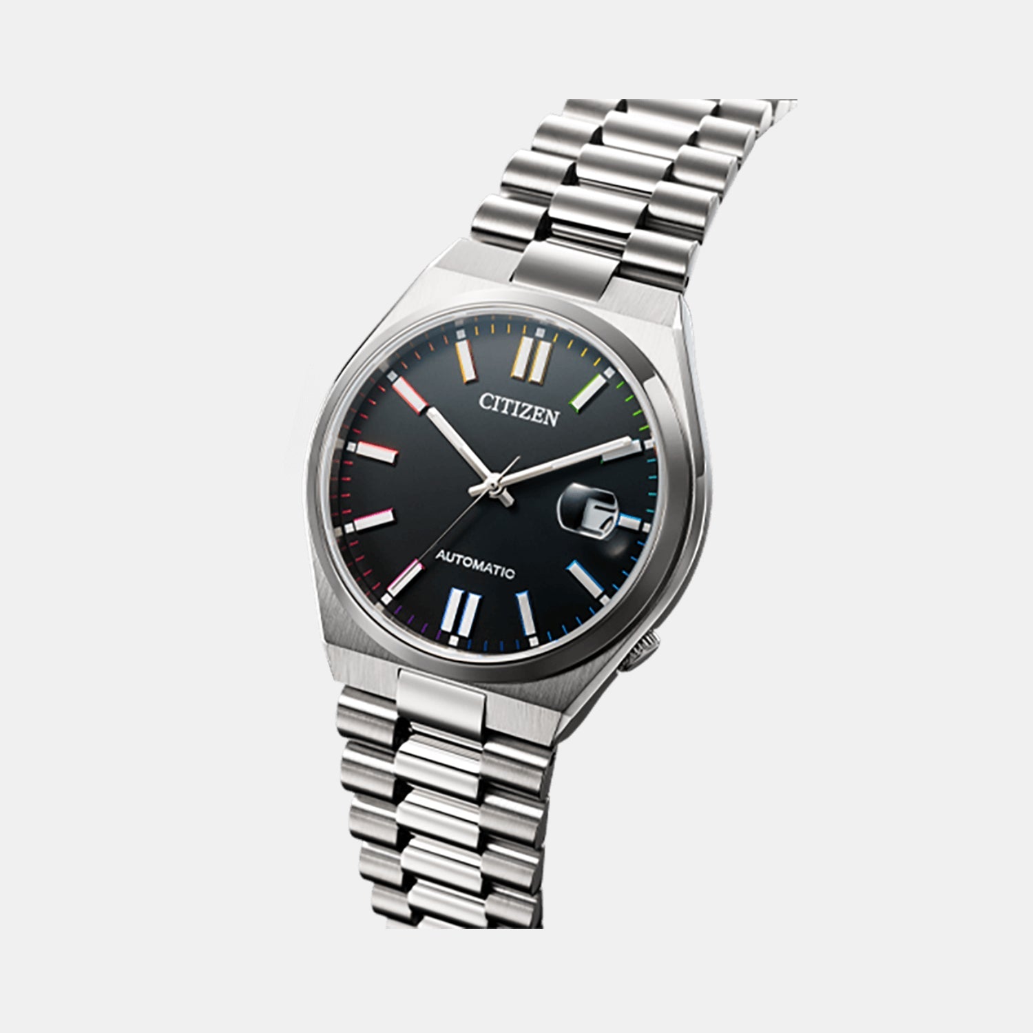 Citizen Tsuyosa Men Automatic Black Dial Analog Stainless Steel Nj0151-53E