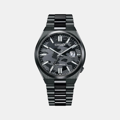 Citizen Tsuyosa Men Automatic Black Dial Analog Stainless Steel Nj0155-87E