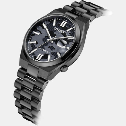 Citizen Tsuyosa Men Automatic Black Dial Analog Stainless Steel Nj0155-87E