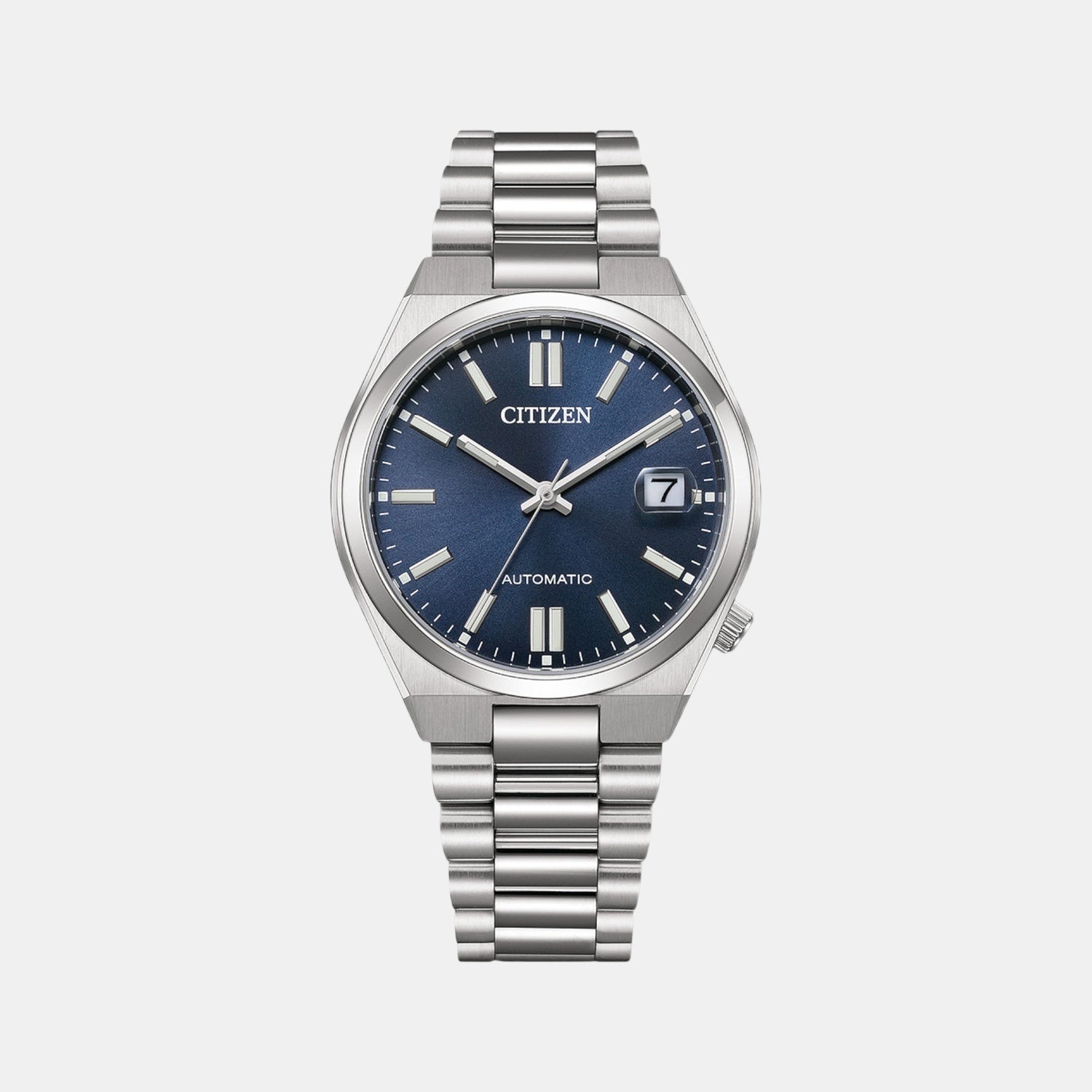 Citizen Tsuyosa Men Automatic Blue Dial Analog Stainless Steel Watch Nj0200-50M