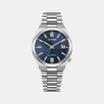 Citizen Tsuyosa Men Automatic Blue Dial Analog Stainless Steel Watch Nj0200-50M