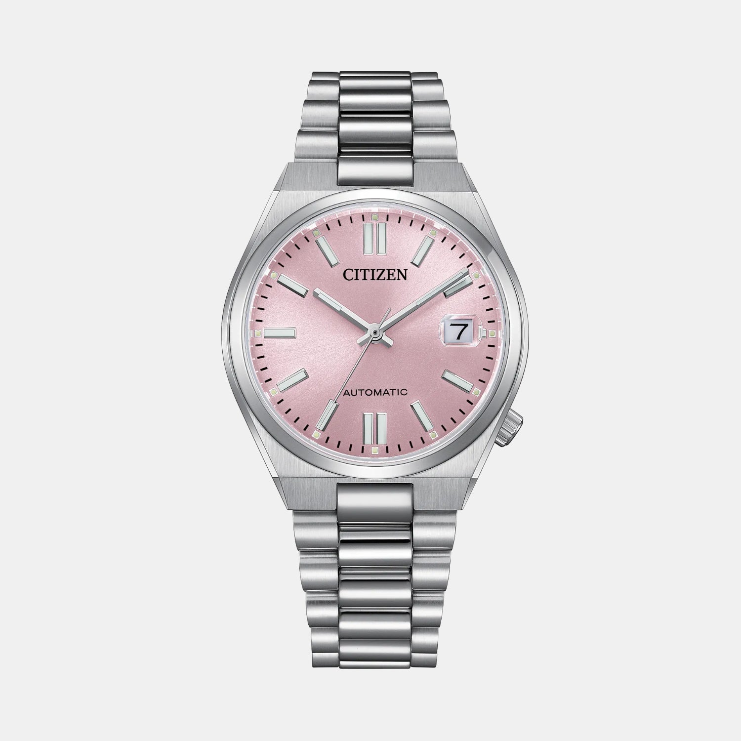 Citizen Tsuyosa Women Automatic Pink Dial Analog Stainless Steel Watch Nj0200-50Z