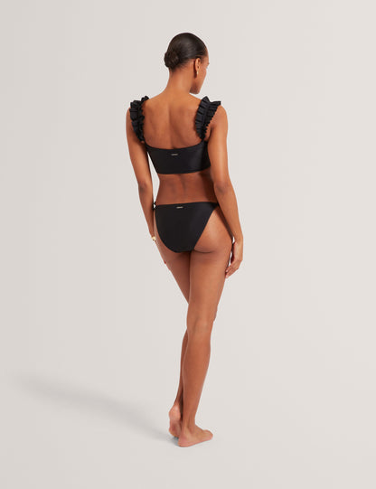 Ted Baker Raiinna Ruffled Side Tanga Bikini Bottoms Women's
