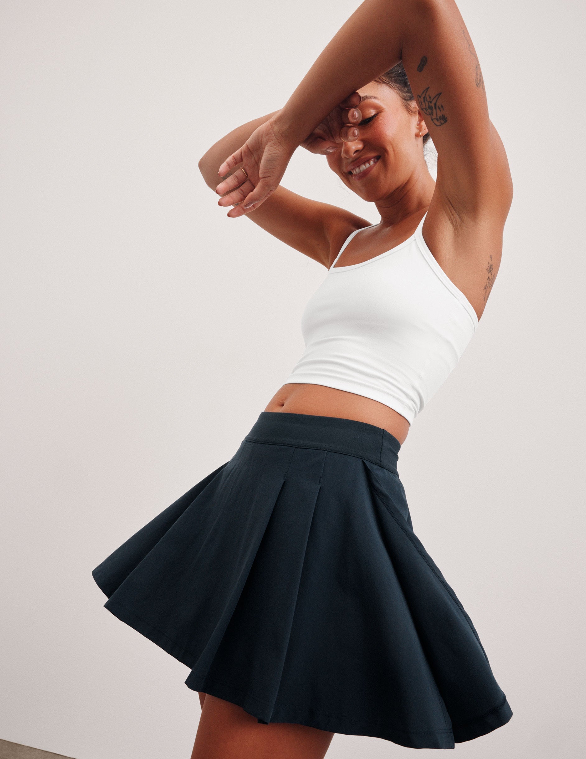 Beyond Yoga Score Pleated Skirt Women's