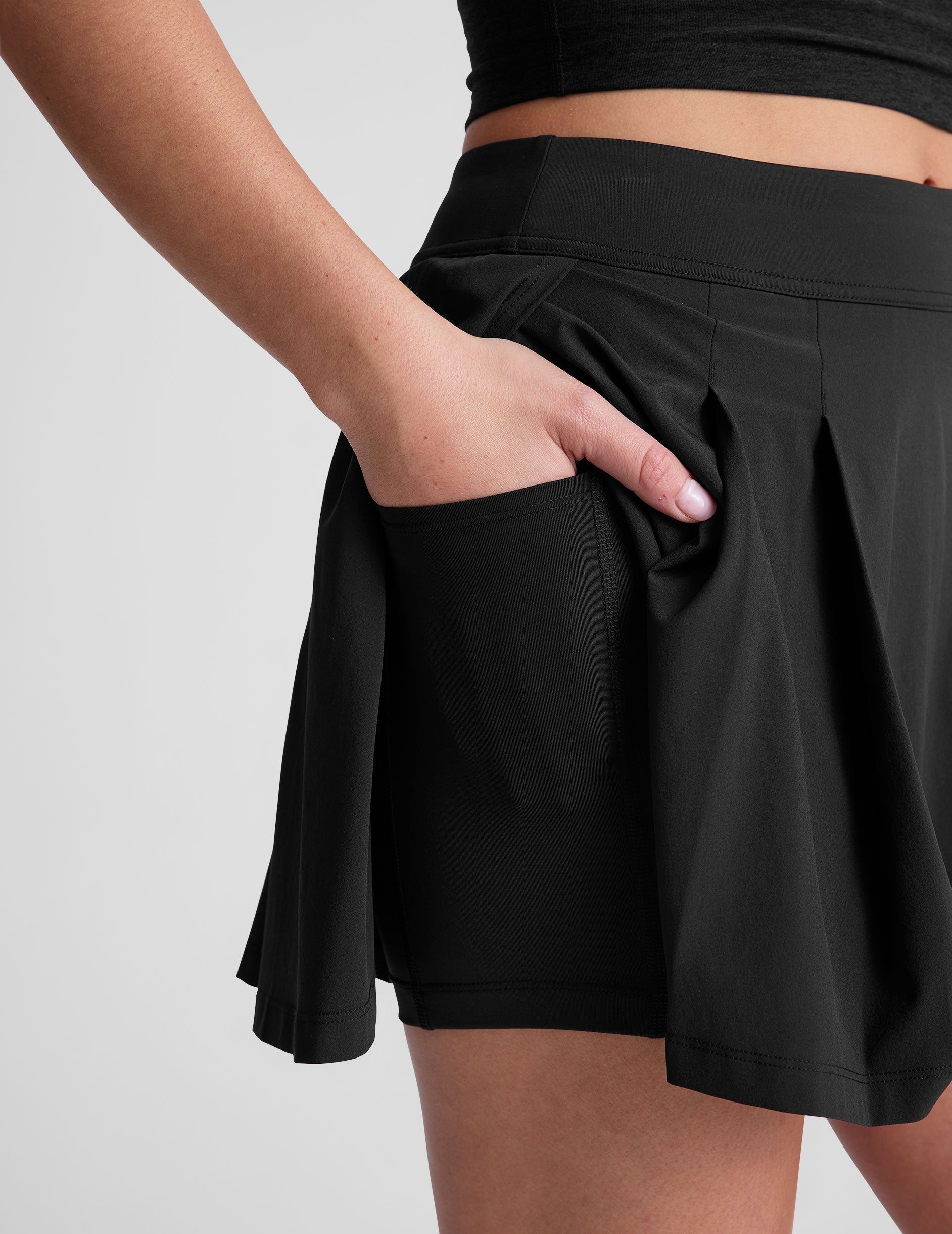 Beyond Yoga Score Pleated Skirt Women's