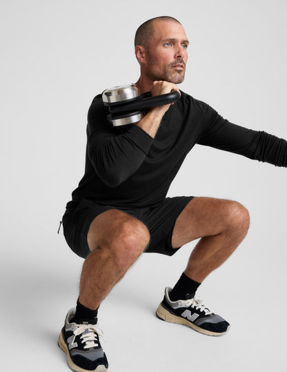 Beyond Yoga Pivotal 20 Mens Lined Short 7