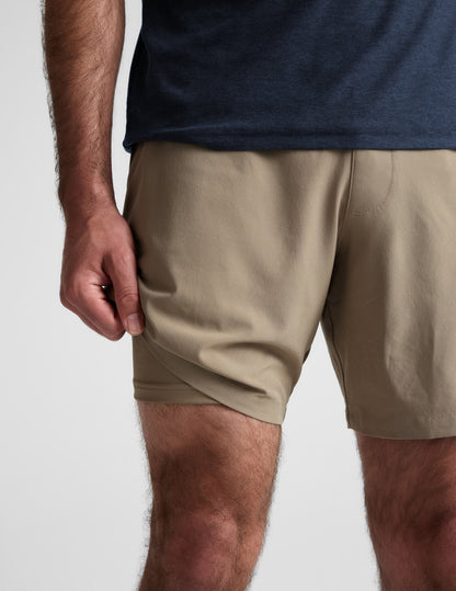 Beyond Yoga Pivotal 20 Mens Lined Short 7