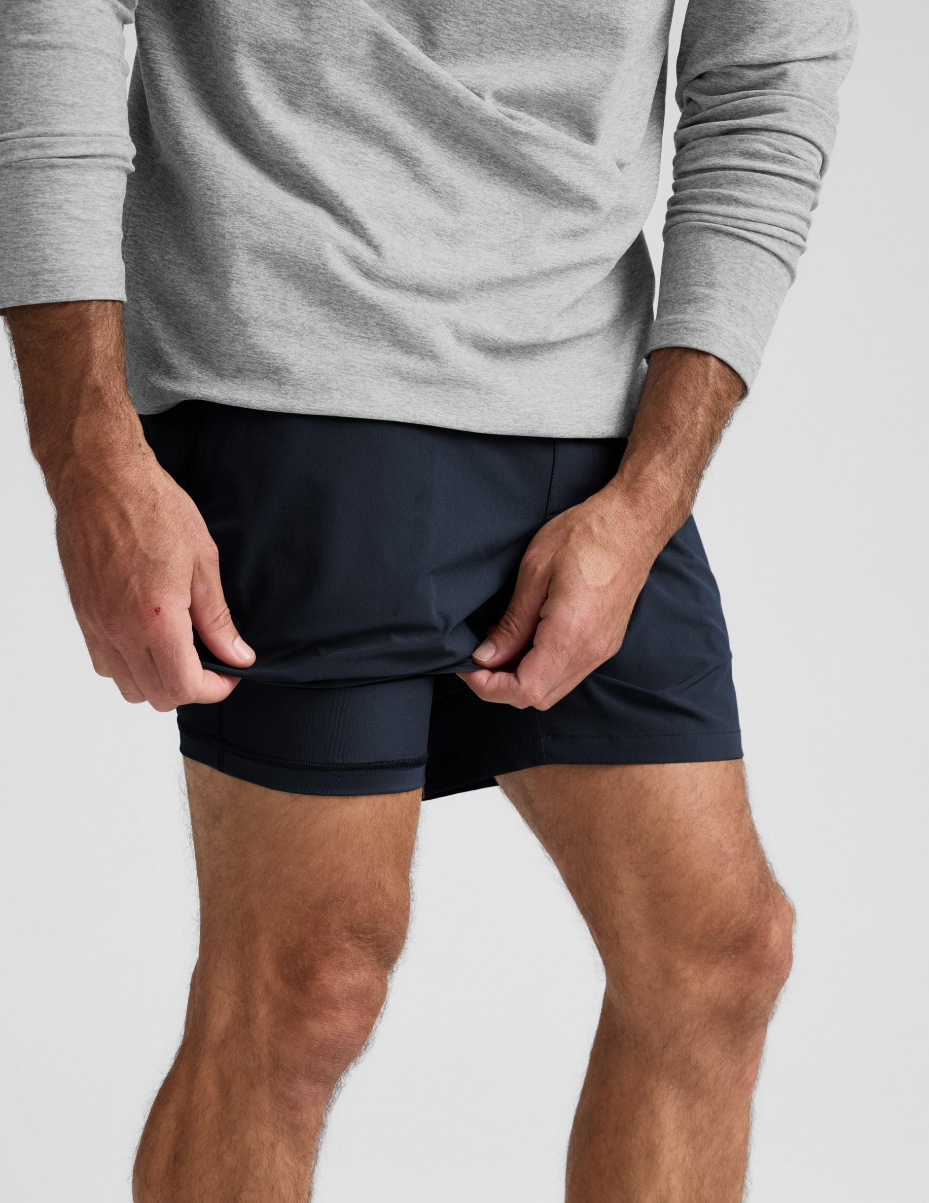 Beyond Yoga Pivotal 20 Mens Lined Short 7