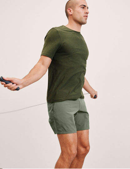 Beyond Yoga Pivotal 20 Mens Lined Short 7