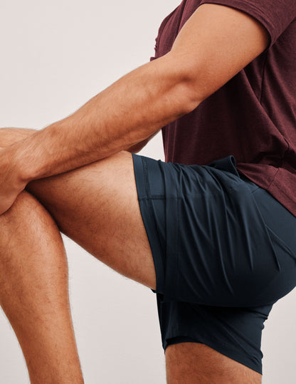 Beyond Yoga Pivotal 20 Mens Lined Short 5