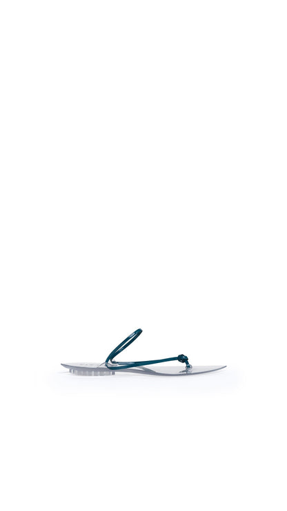 Alaïa Invisible Thong In Patent Leather