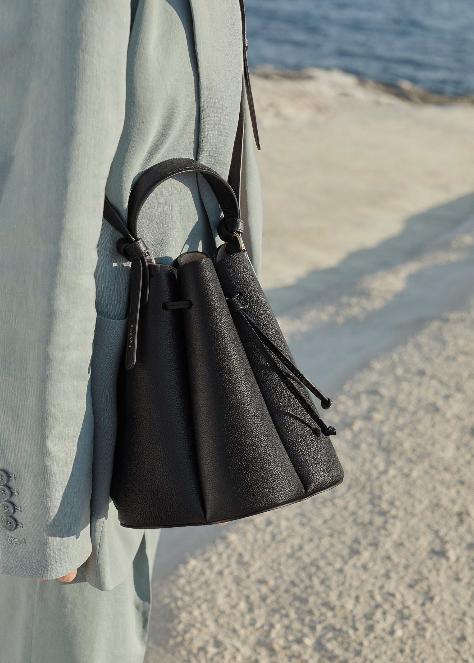 Polene Numero Huit Textured Black