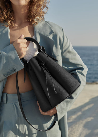 Polene Numero Huit Textured Black