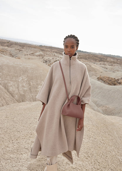 Polene Numero Neuf Mini Textured Blush