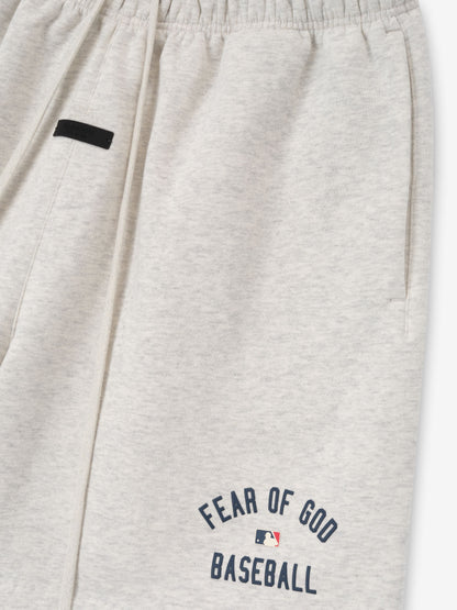 Essentials Mlb Classic Sweatshort Heather Oatmeal