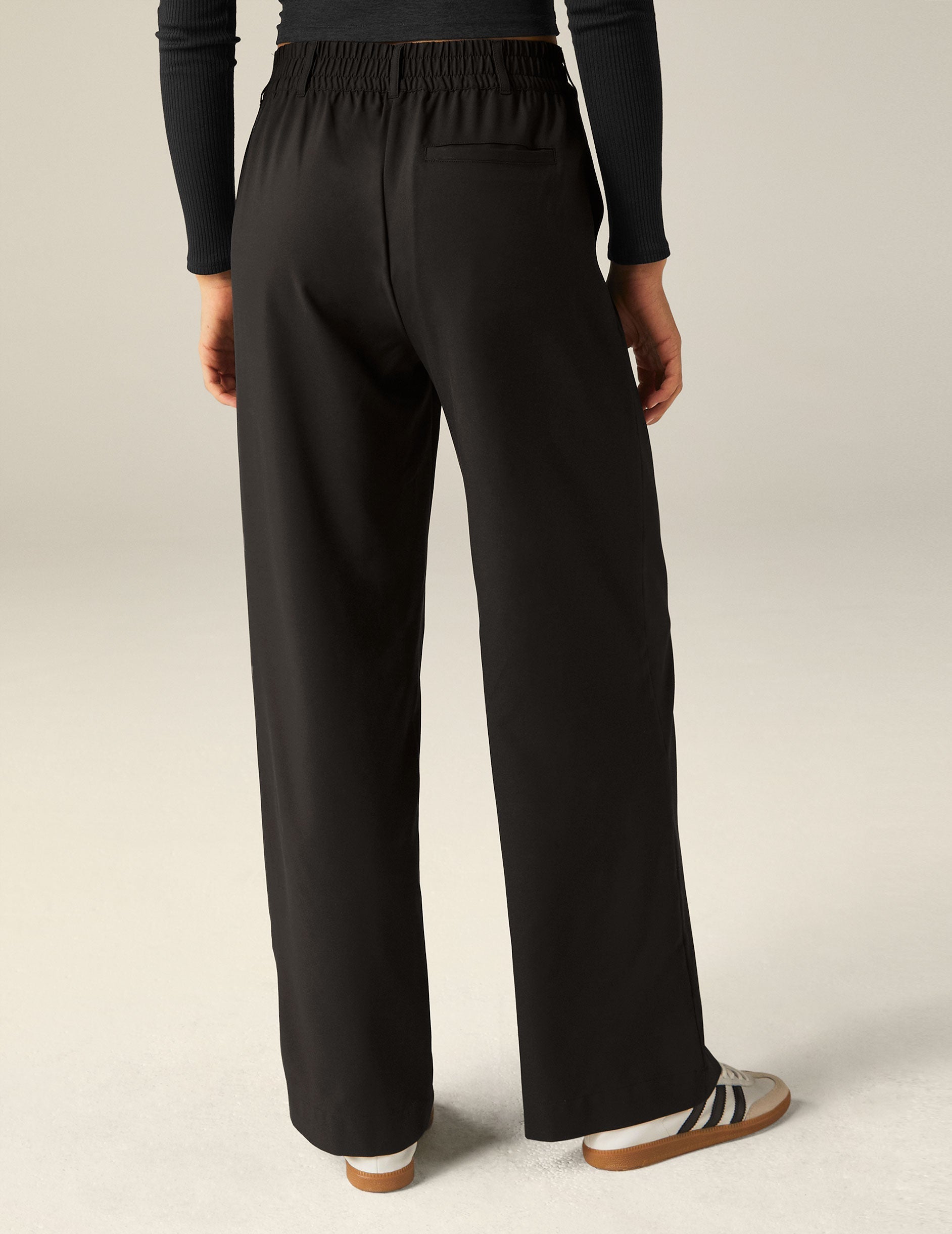Beyond Yoga Status Wide Leg Trouser 31 Women's