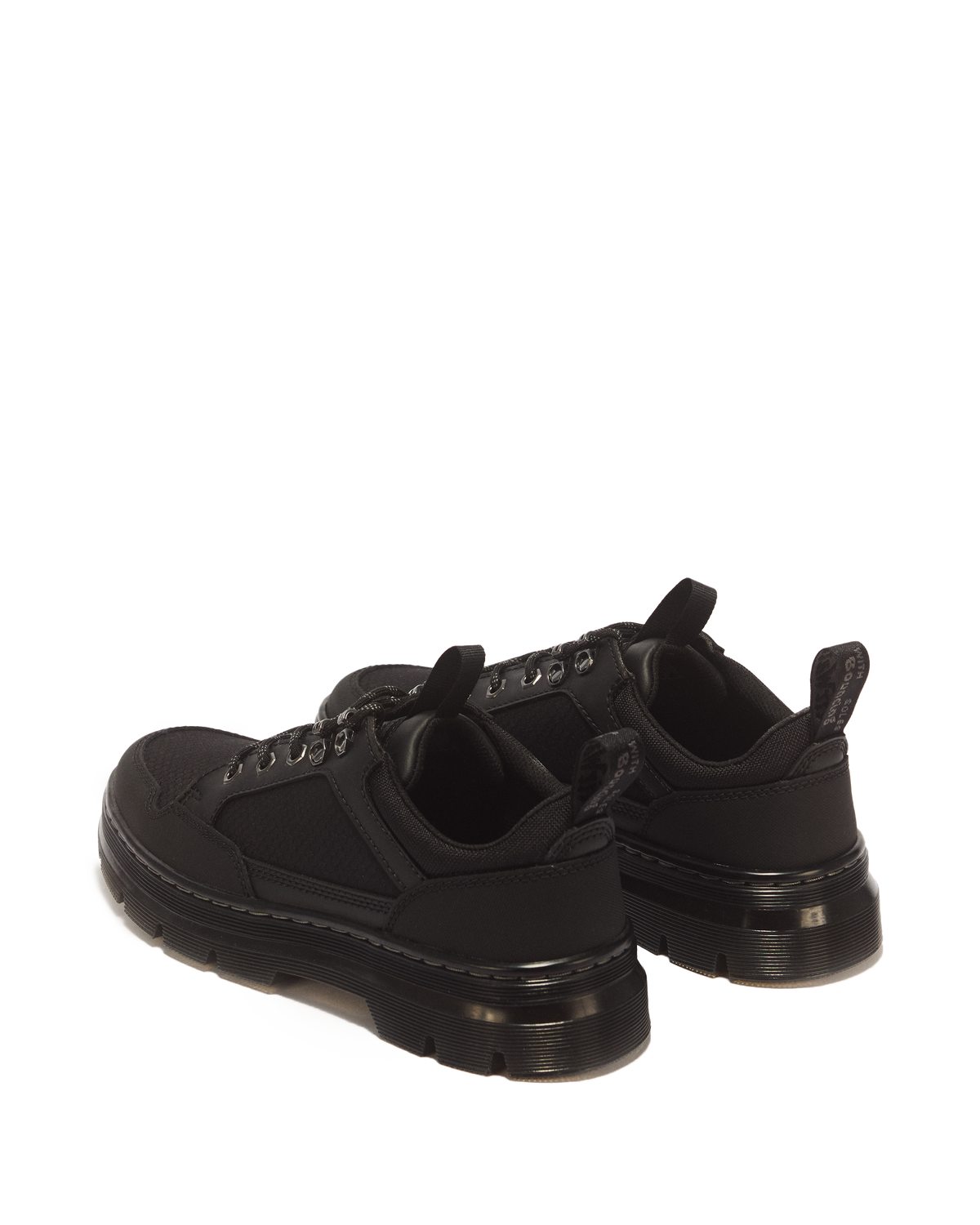 Dr Martens Reeder Mk.02 Canvas & Leather Utility Shoes - Black