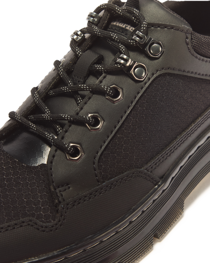Dr Martens Reeder Mk.02 Canvas & Leather Utility Shoes - Black