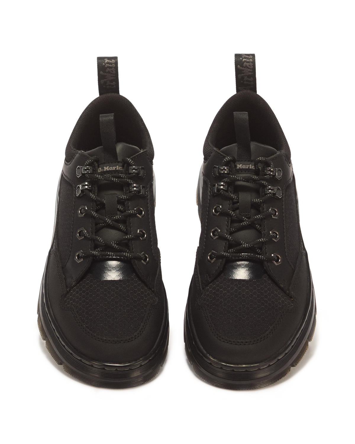 Dr Martens Reeder Mk.02 Canvas & Leather Utility Shoes - Black