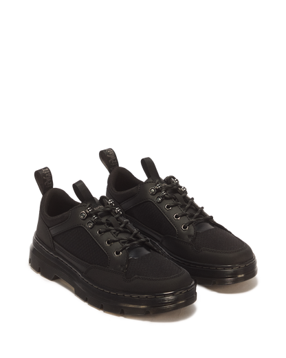 Dr Martens Reeder Mk.02 Canvas & Leather Utility Shoes - Black