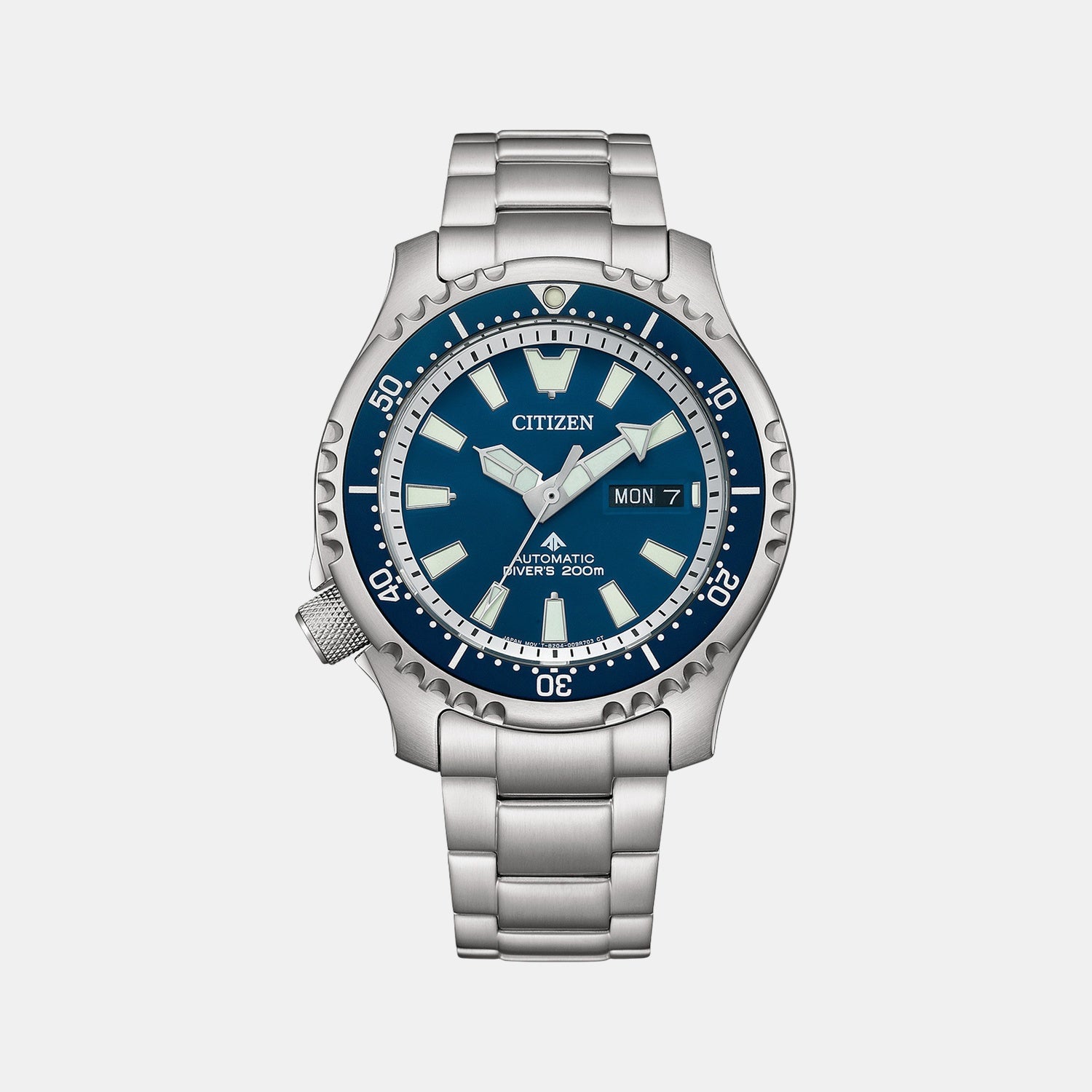 Citizen Promaster Men Automatic Blue Dial Analog Stainless Steel Ny0161-63L