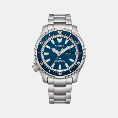 Citizen Promaster Men Automatic Blue Dial Analog Stainless Steel Ny0161-63L