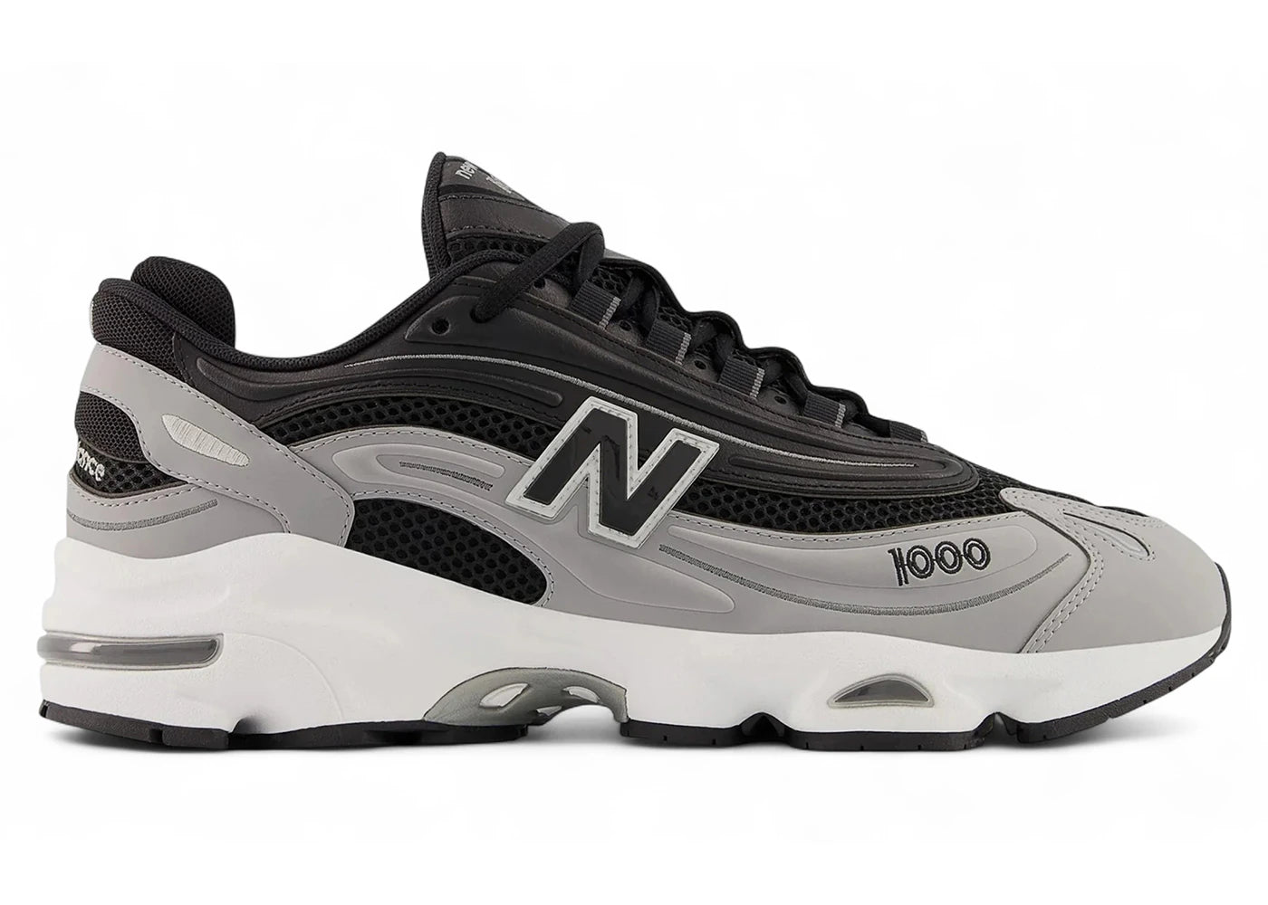 new balance 1000 black grey