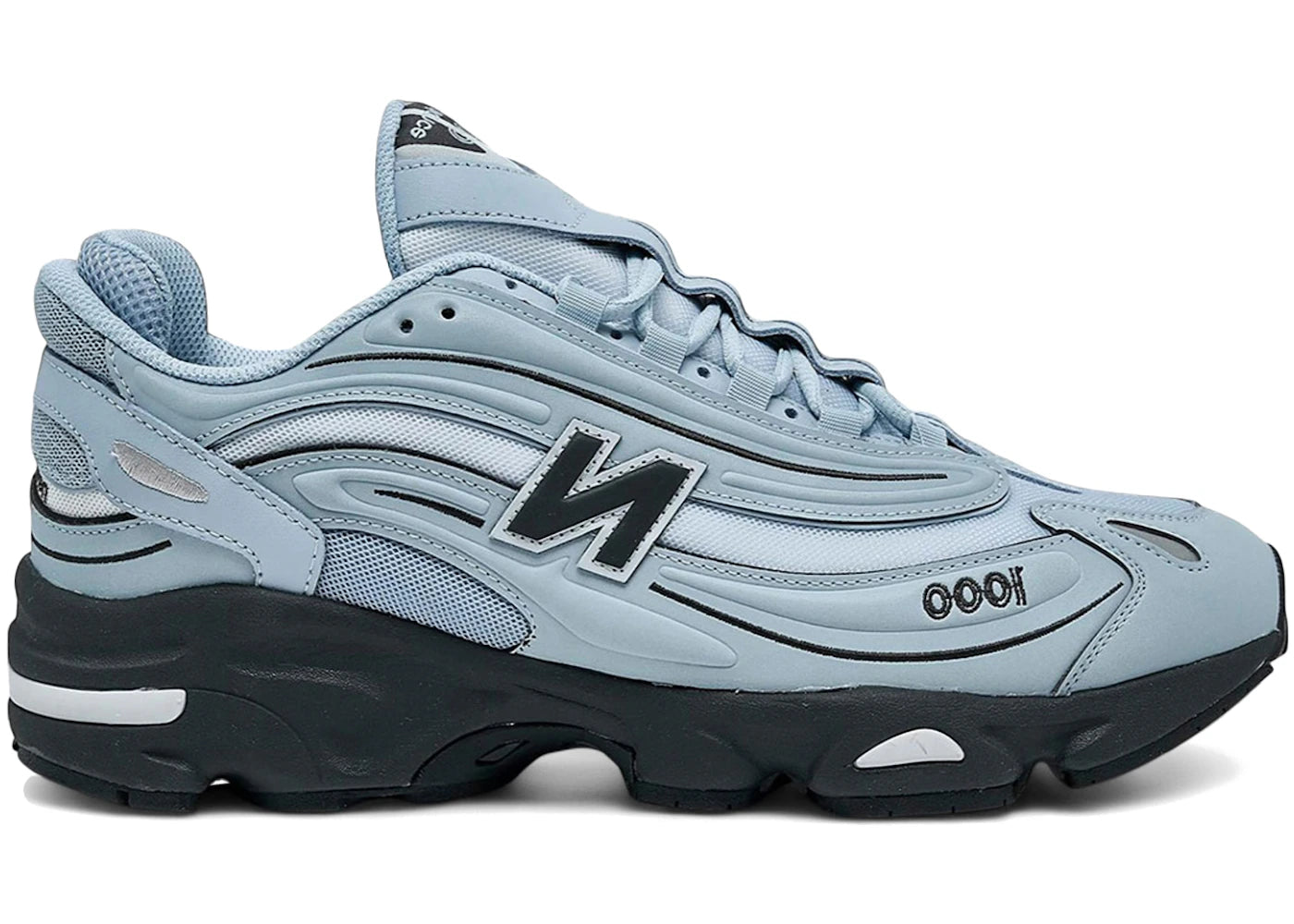 new balance 1000 light blue black