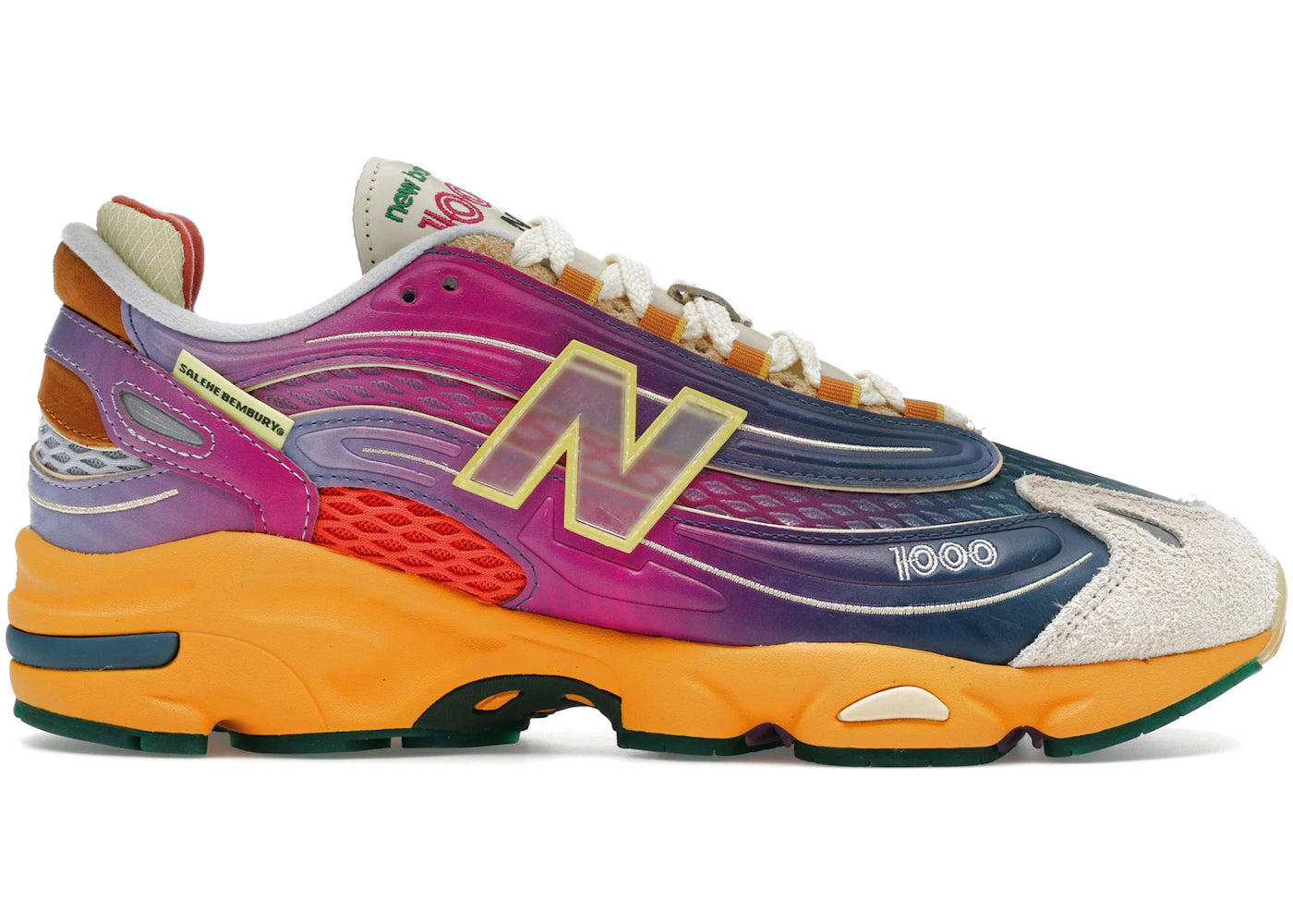New Balance 1000 Salehe Bembury Fog Be The Cloud Berry