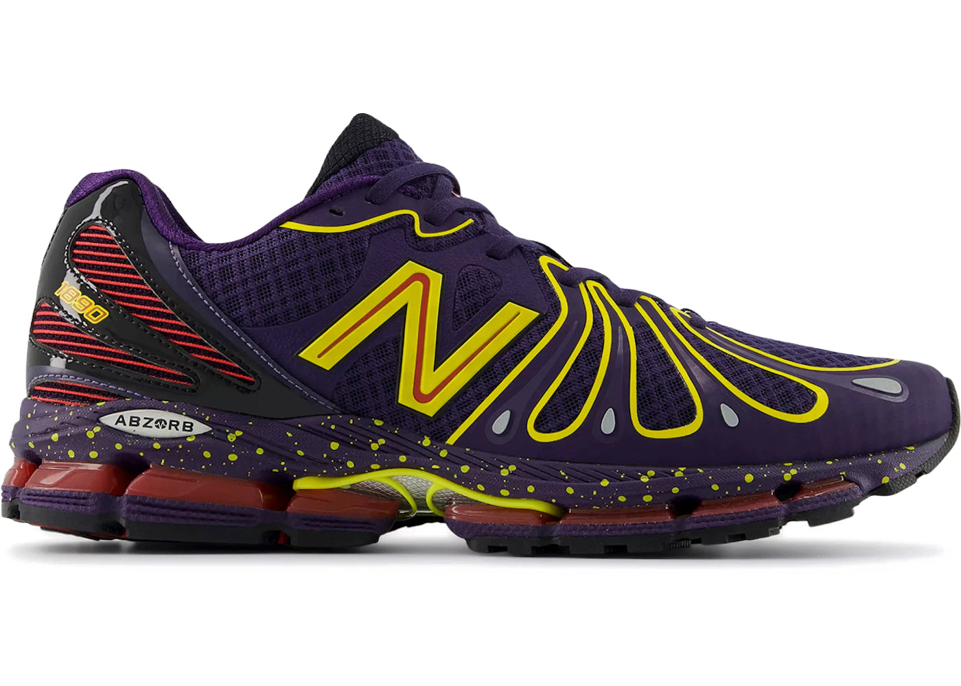New Balance 1890 Boysenberry Punch Yellow