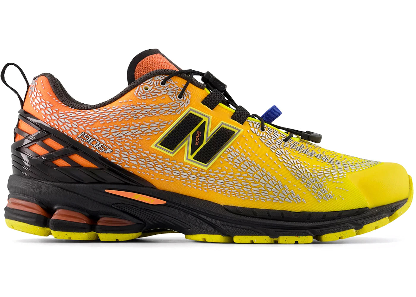 New Balance 1906F Punch Yellow Tangerine Heat