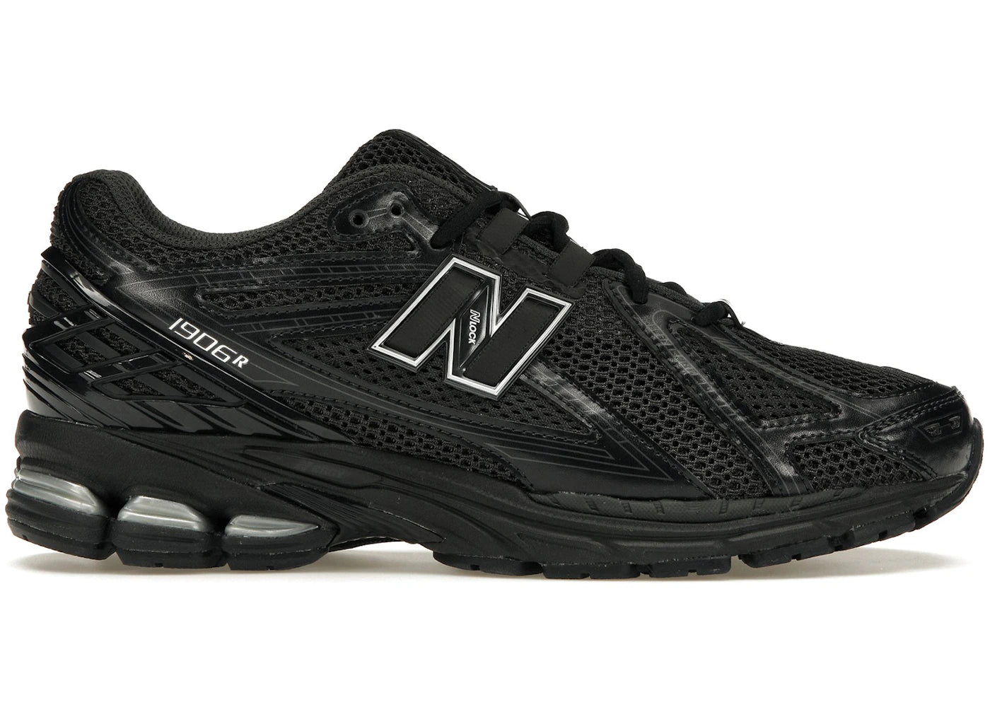 new balance 1906r black metallic silver