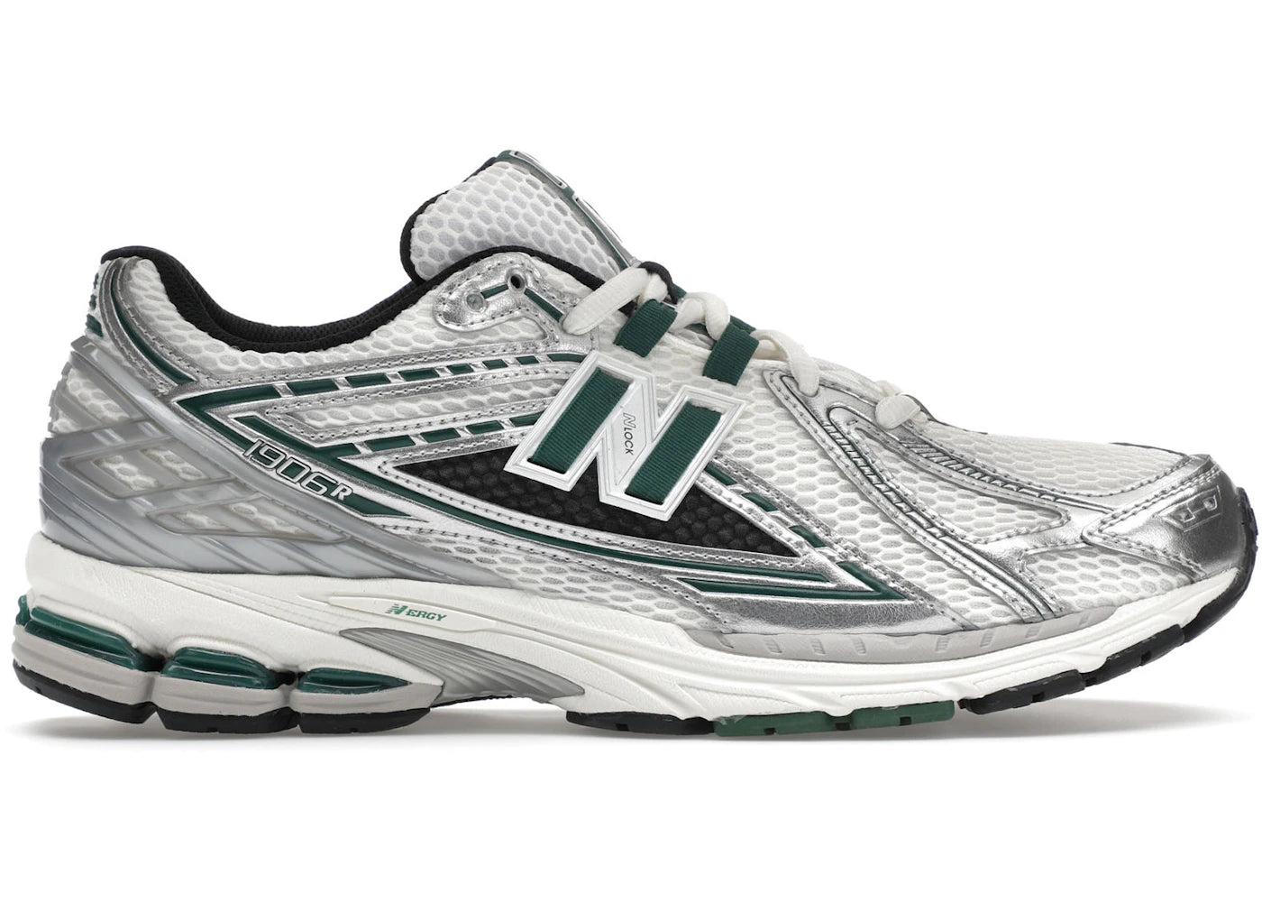 new balance 1906r silver metallic nightwatch green