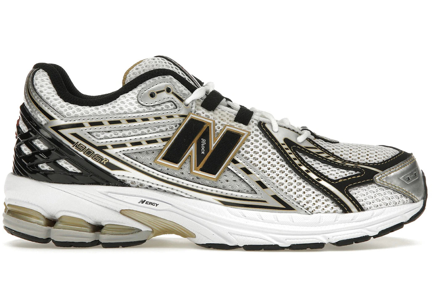 new balance 1906r white metallic gold (gs)
