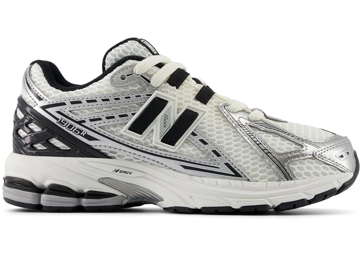 New Balance 1906R White Silver Metallic Black (Ps)