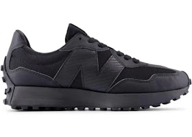 New Balance 327 Black Carbon Fiber Logo